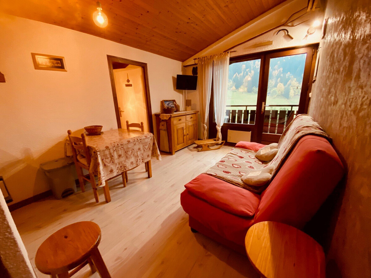 Appart 4 pers. balcon sud avec vue Aravis à La Clusaz - Photo 1