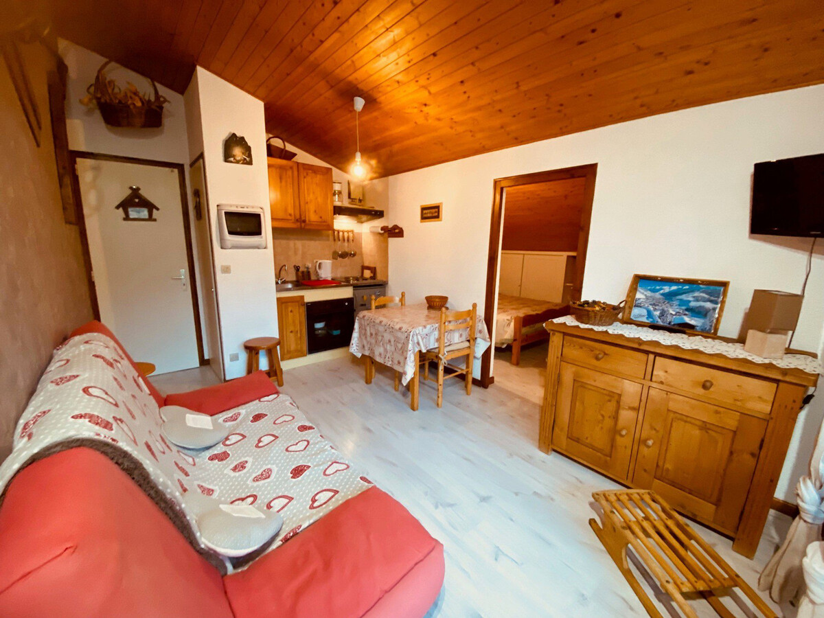 Appart 4 pers. balcon sud avec vue Aravis à La Clusaz - Photo 2