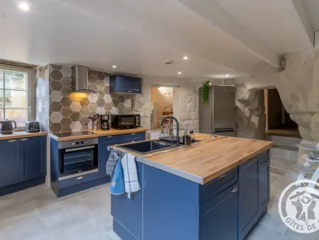 Gîte troglodyte avec jacuzzi et billard aux Ulmes : photo 5