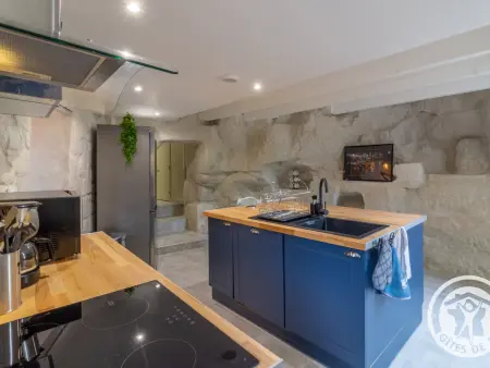 Gîte troglodyte avec jacuzzi et billard aux Ulmes : photo 12