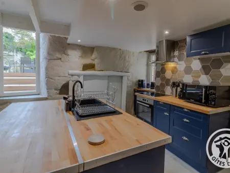 Gîte troglodyte avec jacuzzi et billard aux Ulmes : photo 13