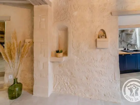 Gîte troglodyte avec jacuzzi et billard aux Ulmes : photo 33
