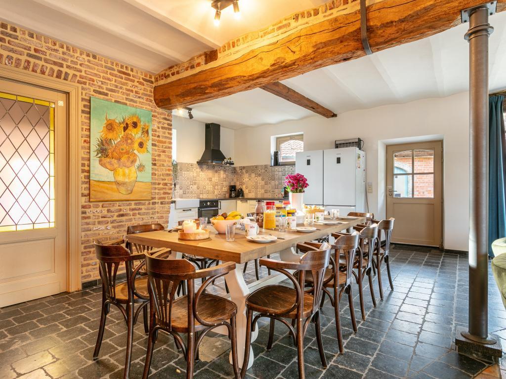 Ferme Alverwege : 24 personnes, 8 chambres en Campine - Photo 2