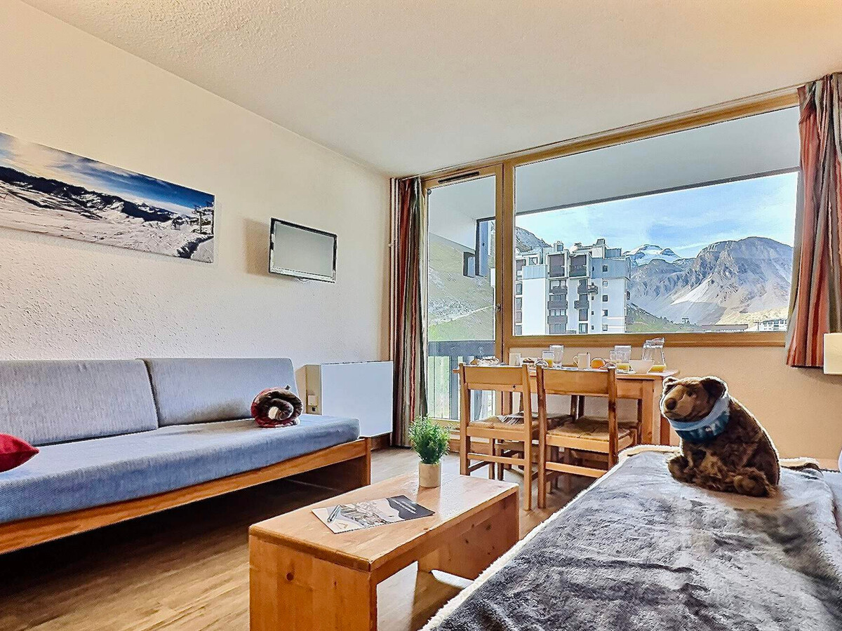 Studio 4 pers, balcon Sud et parking couvert à Tignes - Photo 2