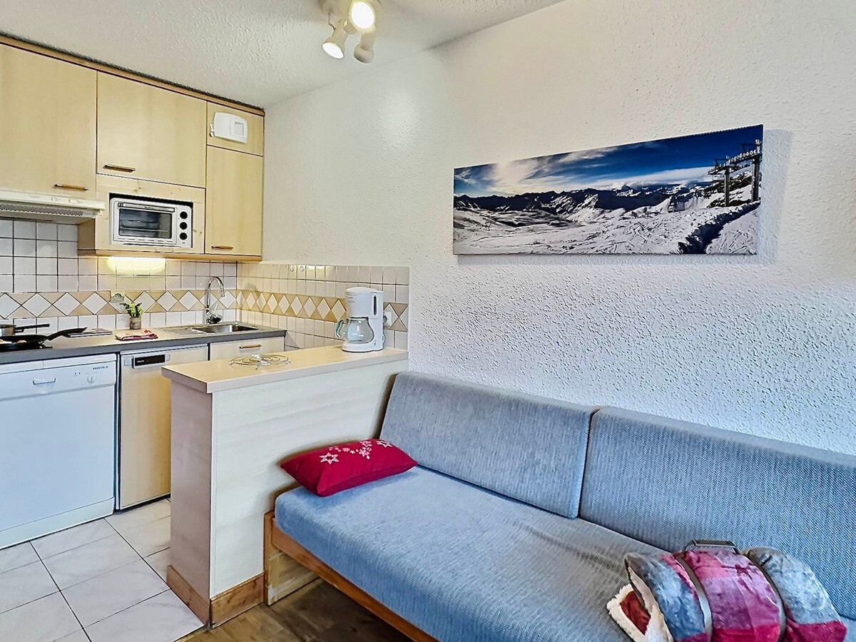 Studio 4 pers, balcon Sud et parking couvert à Tignes - Photo 5