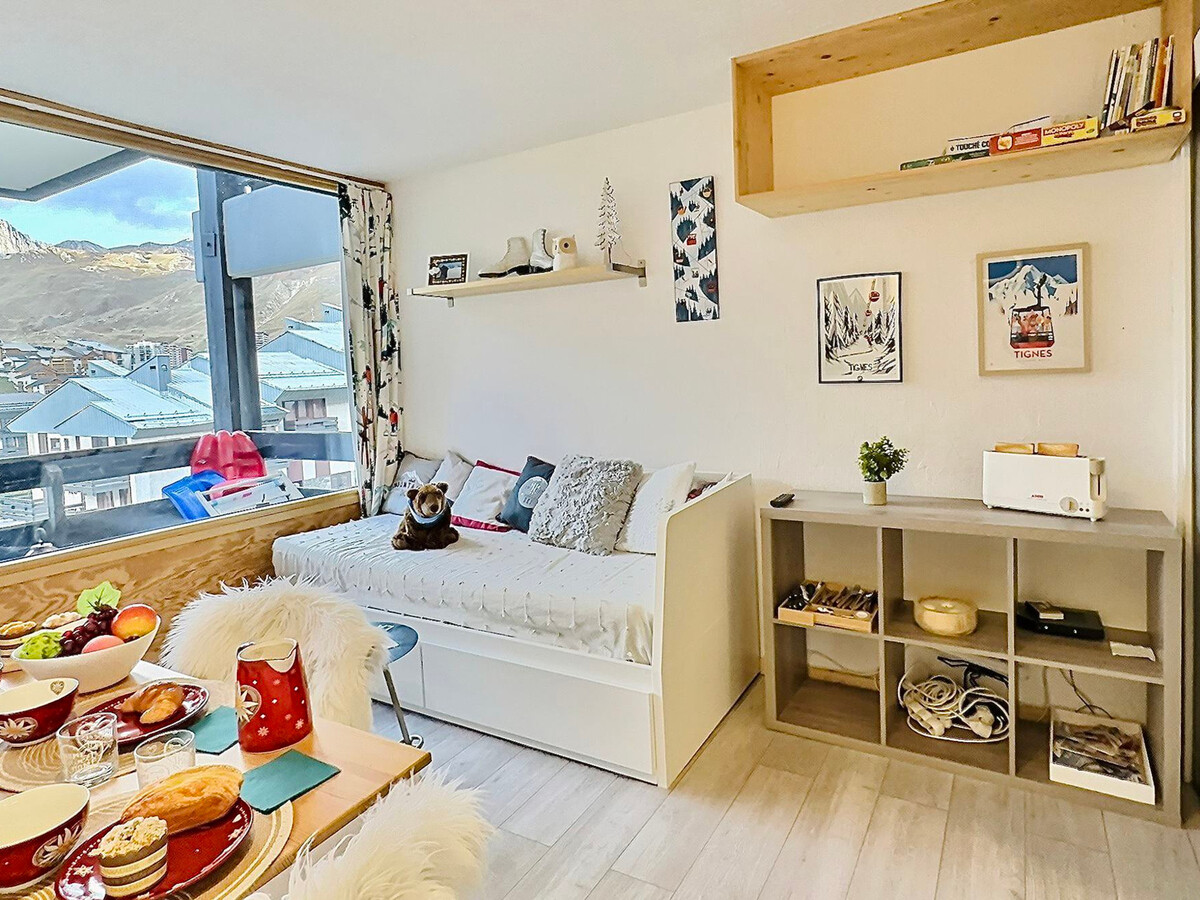 Studio 21m² balcon Sud à 5 min des pistes - Photo 2