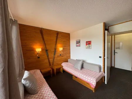 Studio au pied des pistes à Belle Plagne, animaux admis, 4 pers. : photo 2