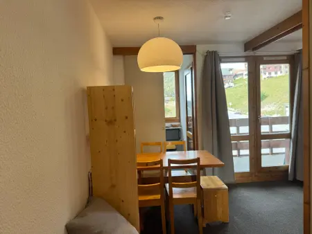 Studio au pied des pistes à Belle Plagne, animaux admis, 4 pers. : photo 4