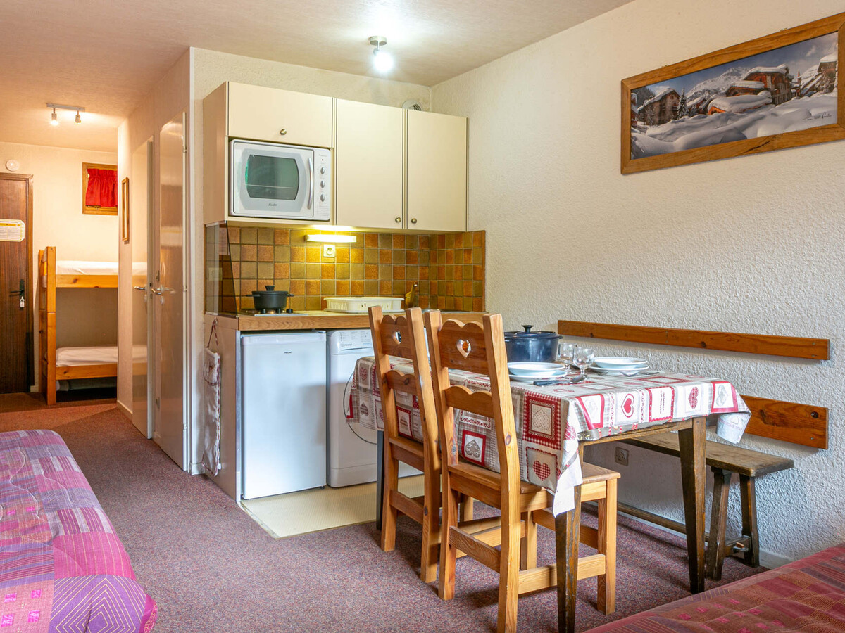Studio 4 personnes avec balcon et casier à ski, Val-d'Isère - Photo 2