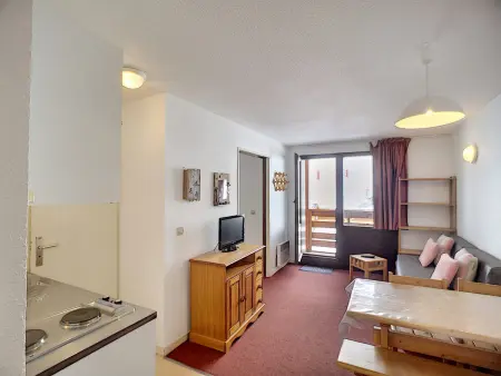 Location appartement à Les Menuires, Ski aux pieds 4 pers, 2 pièces, Les Menuires, wifi