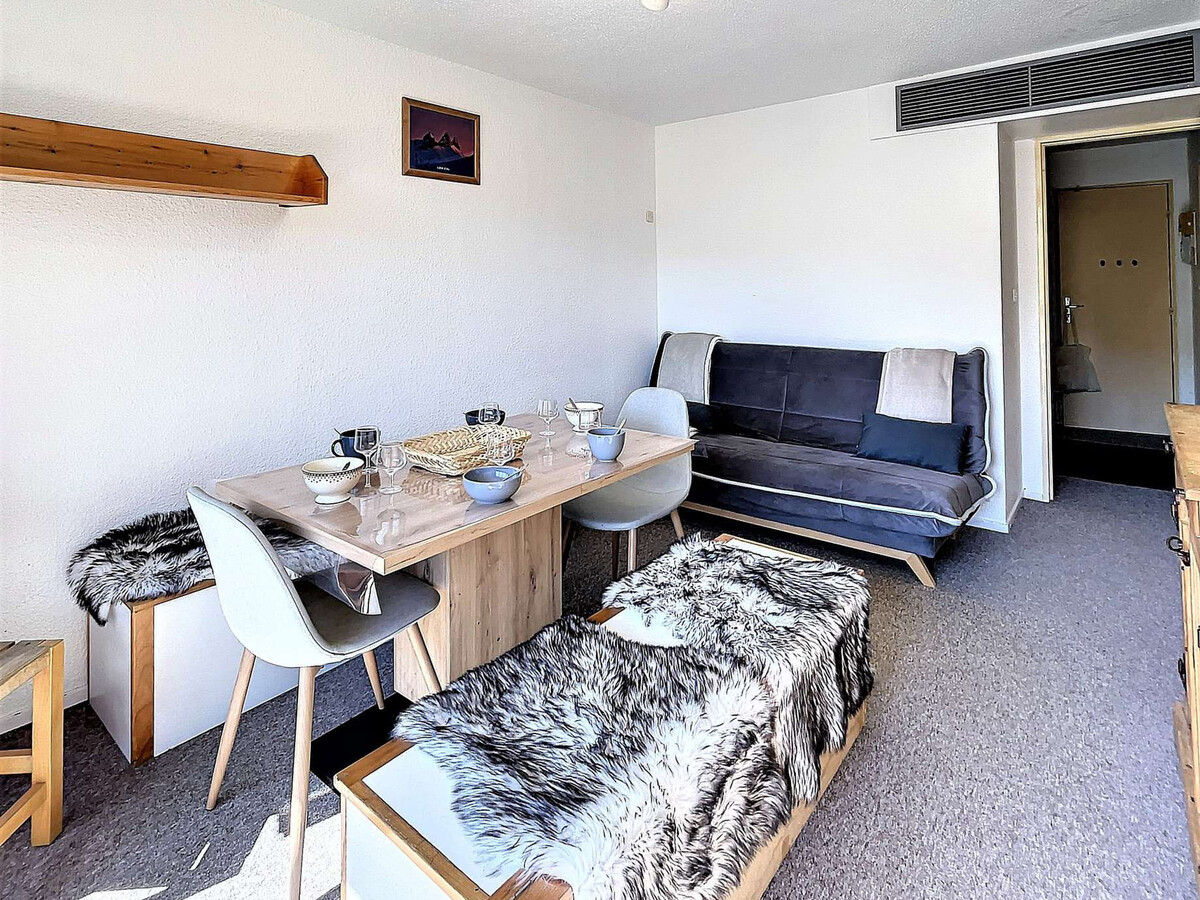 Appart 2P+cabine 16e étage, balcon pistes, piscine - Photo 1