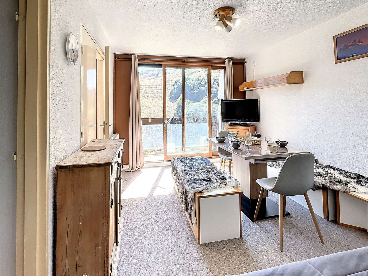 Appart 2P+cabine 16e étage, balcon pistes, piscine - Photo 2