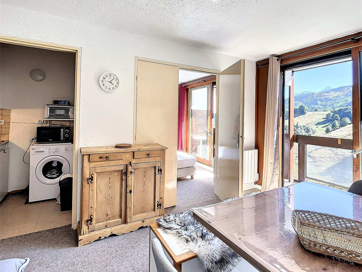 Appart 2P+cabine 16e étage, balcon pistes, piscine - Photo 5