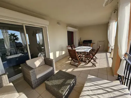 Appartement 2ch terrasse vue mer, 150m plage Scaffa Rossa : photo 3