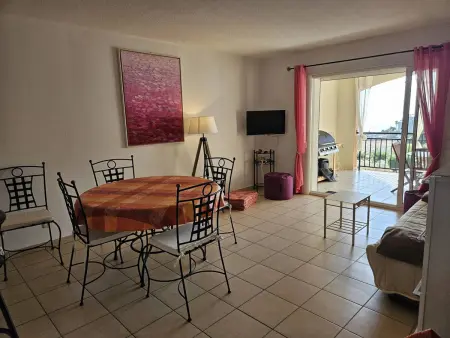Appartement 2ch terrasse vue mer, 150m plage Scaffa Rossa : photo 4