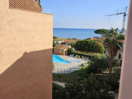 Appartement 2ch terrasse vue mer, 150m plage Scaffa Rossa : photo 14