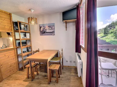 Studio cabine 23m² vue Mont-Blanc à Vallandry : photo 2