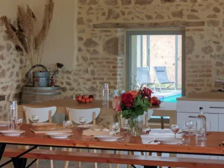 Le Clos Saint-Jean : gîte 14 pers., piscine chauffée : photo 8