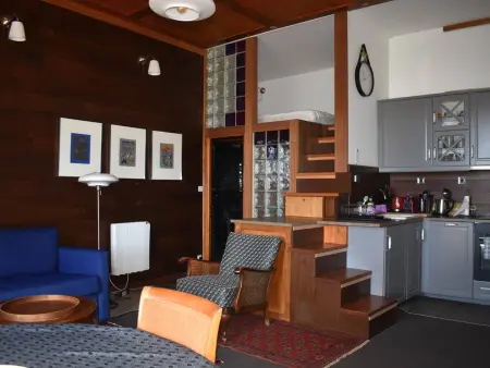 Studio Art Déco Font-Romeu, vue Pyrénées : photo 3