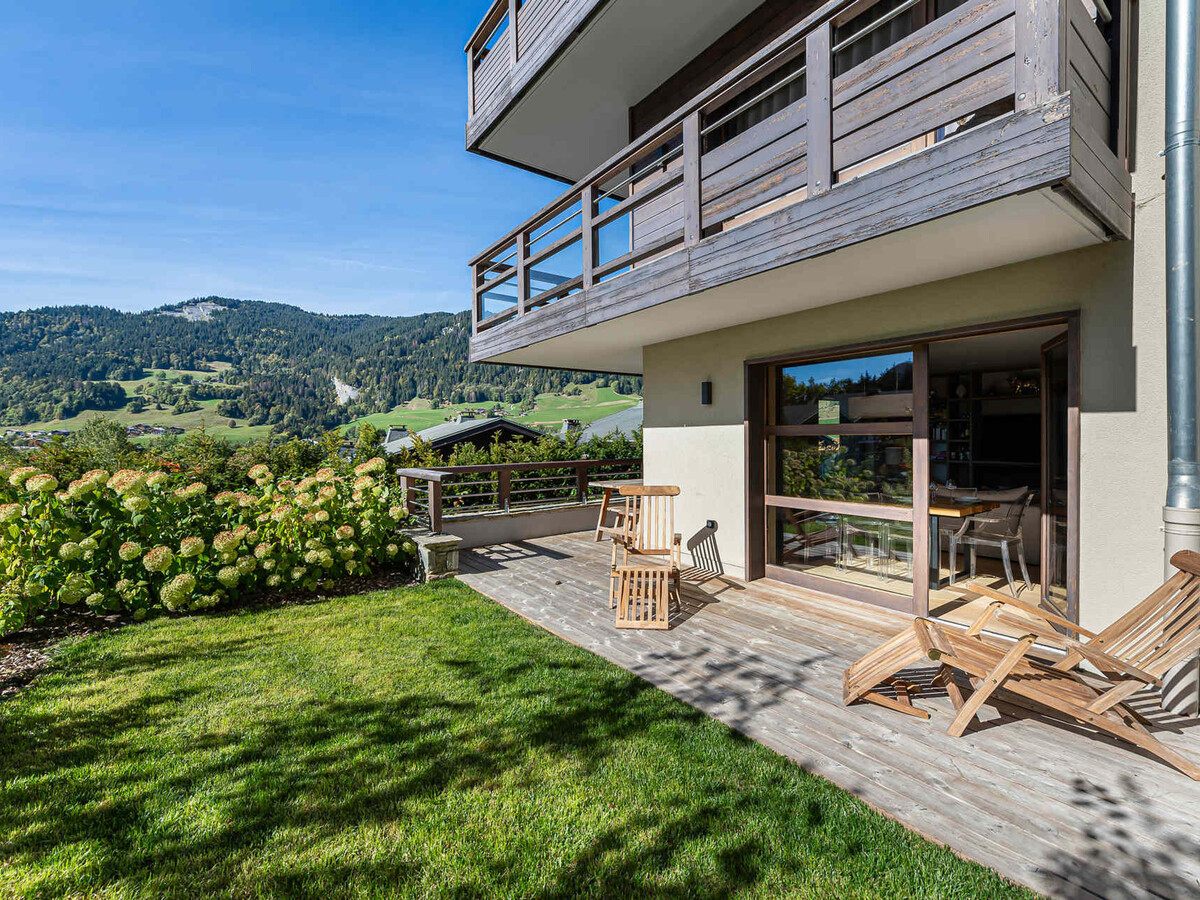 Appartement 3 chambres à Megève, piscine et sauna - Photo 12