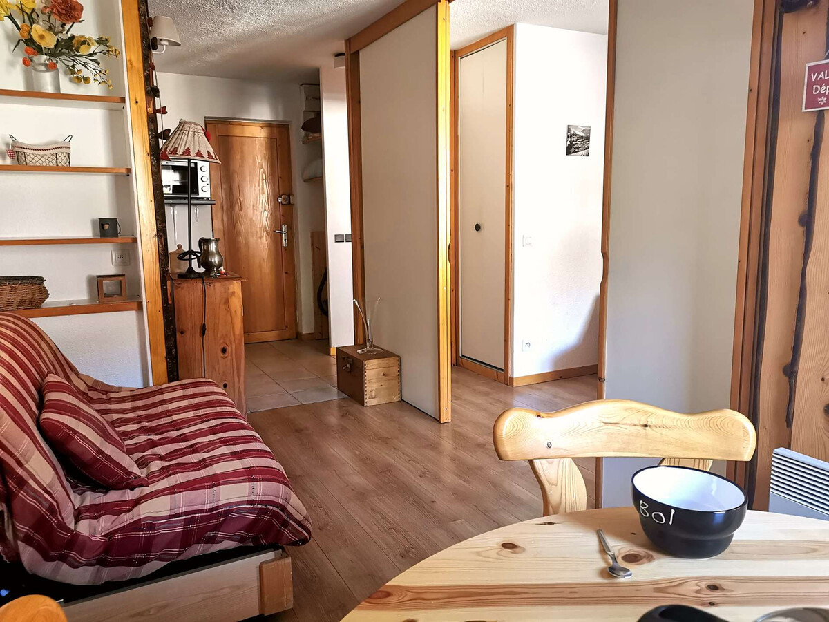 Studio 4 pers aux pieds des pistes, Valmorel - Photo 4