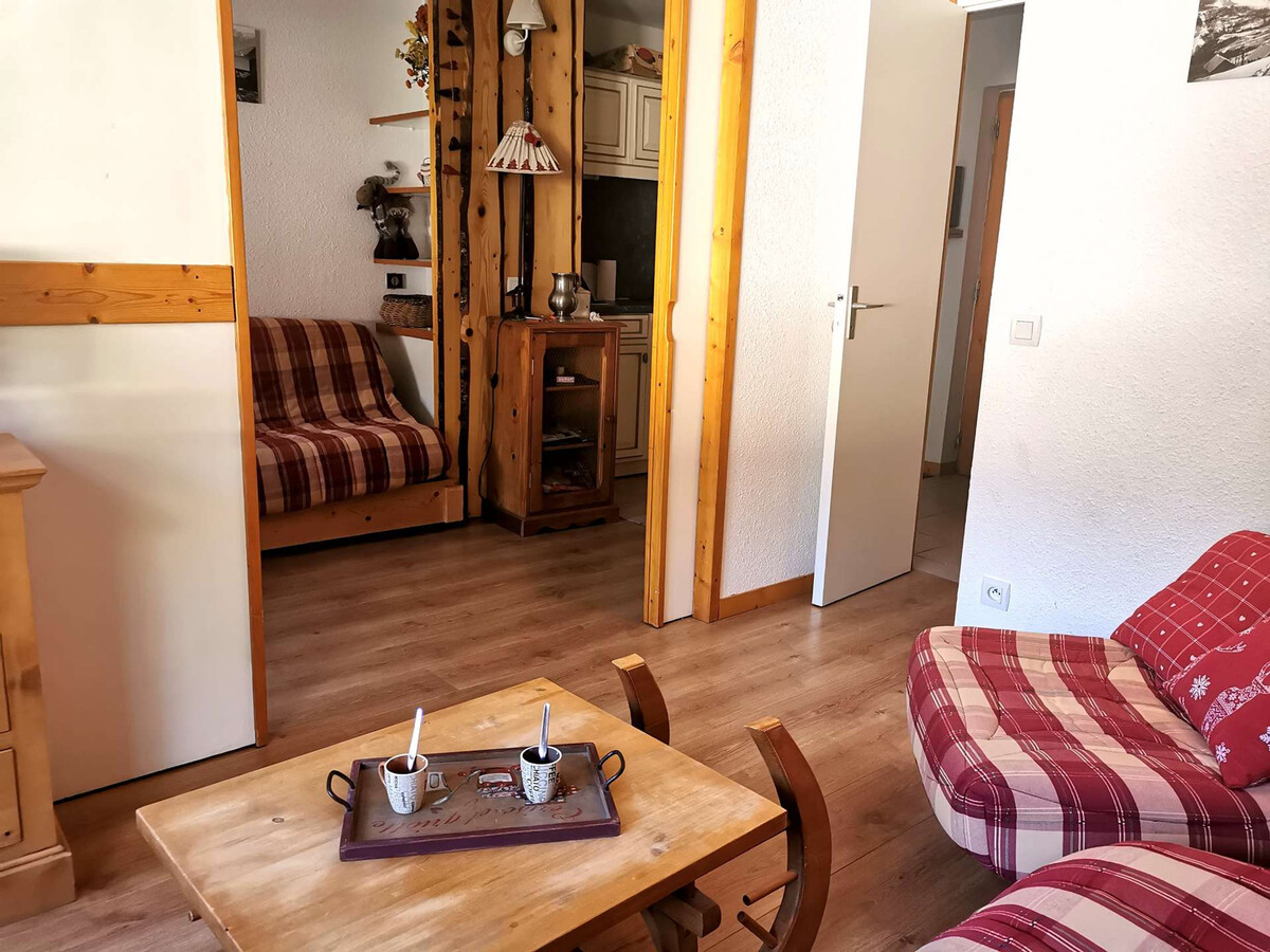 Studio 4 pers aux pieds des pistes, Valmorel - Photo 5