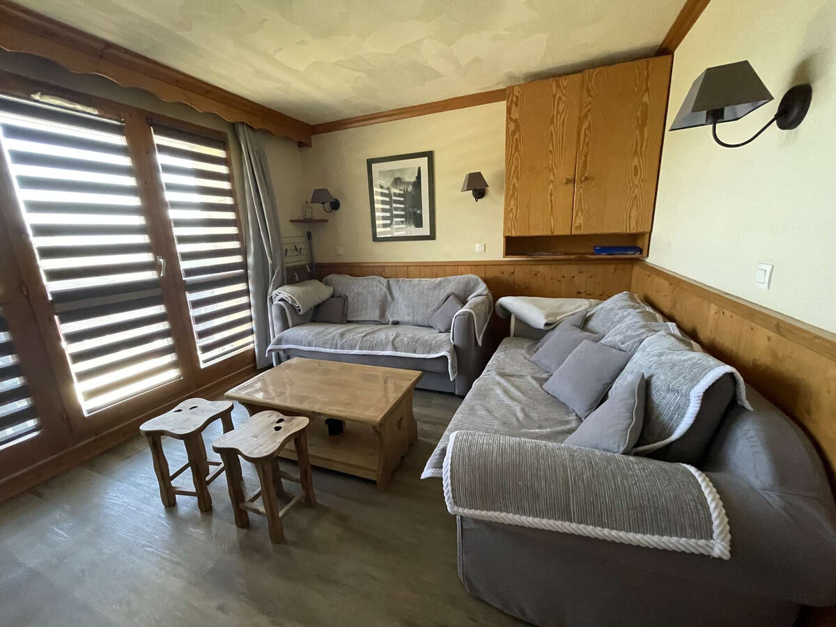 Appartement 3 pièces 7 pers, 2 min des pistes, balcon vallée - Photo 3