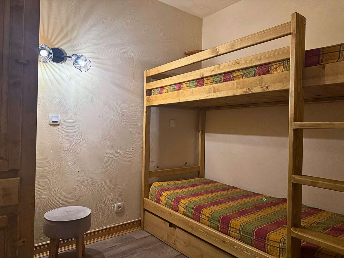 Appartement 3 pièces 7 pers, 2 min des pistes, balcon vallée - Photo 6
