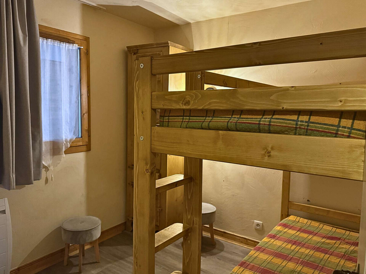 Appartement 3 pièces 7 pers, 2 min des pistes, balcon vallée - Photo 10