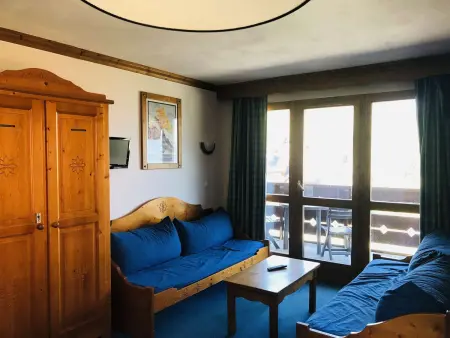 Location appartement à Les Avanchers Valmorel, Appartement cosy, proche des pistes, commerces et luge, bien équipé, 3 étoiles, pour 4-5 personnes.