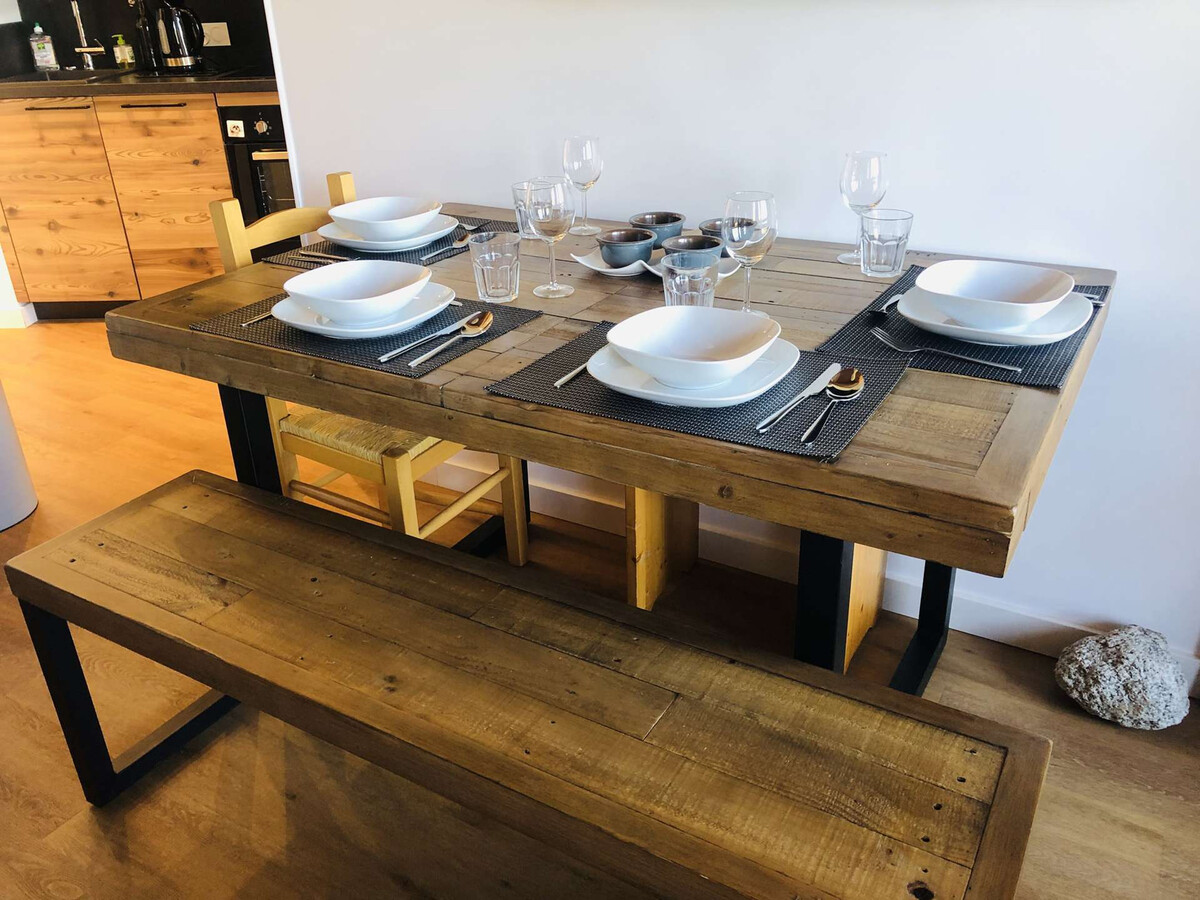 2 pièces rénové avec mezzanine, 5 couchages aux pieds des pistes - Photo 3