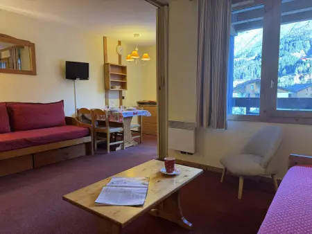 Studio 4 pers. à 3 min des pistes aux Avanchers-Valmorel : photo 2