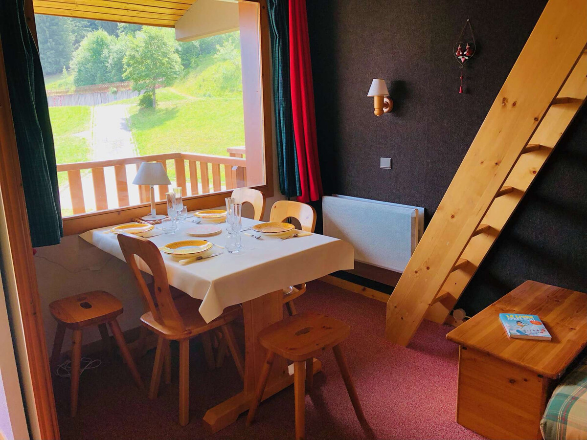 Studio 4-5 pers. aux Avanchers avec balcon montagne - Photo 1