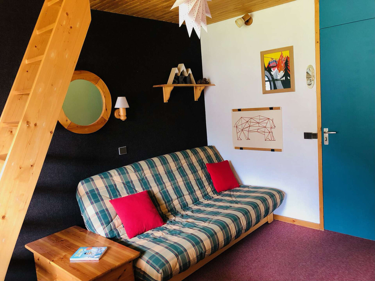 Studio 4-5 pers. aux Avanchers avec balcon montagne - Photo 2