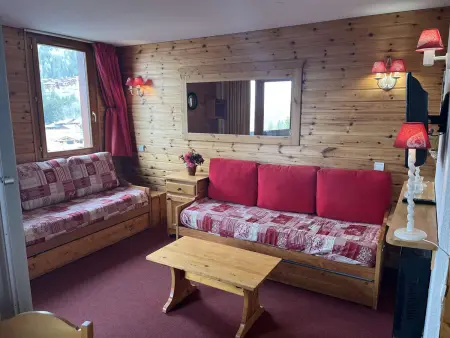Location appartement à Les Avanchers Valmorel, Spacieux duplex 3 étoiles, 3 chambres, 8 pers, balcon, à 3 min des commerces