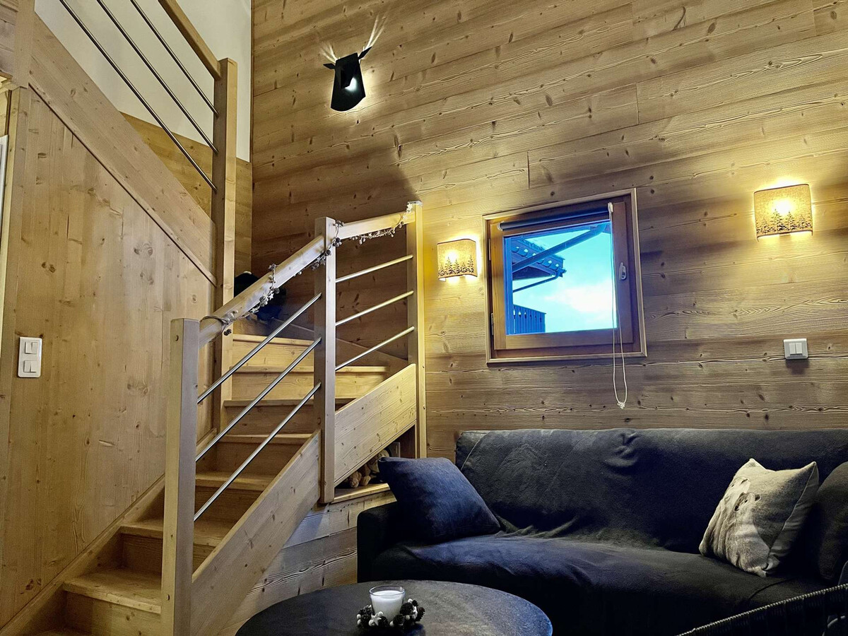 Duplex 6 pers, pied des pistes aux Avanchers-Valmorel - Photo 2