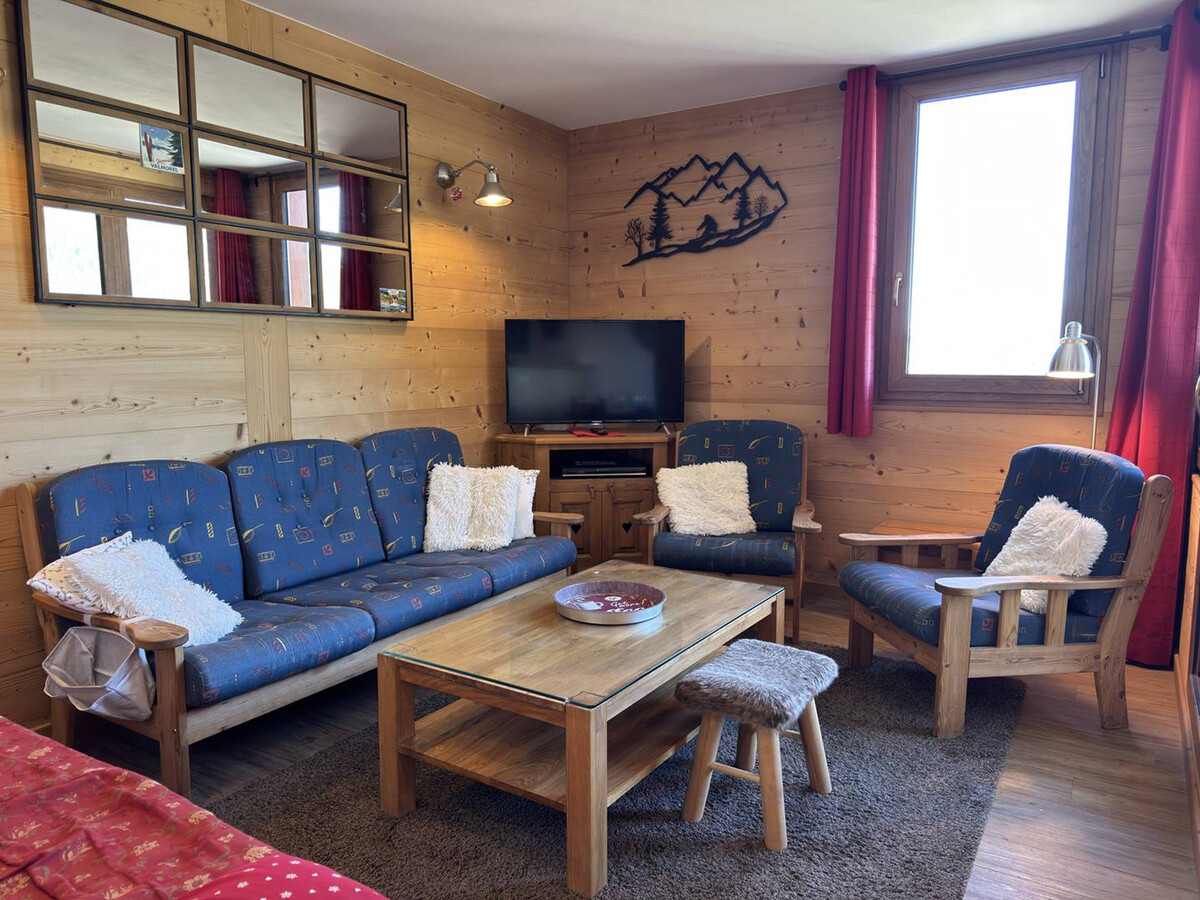 Duplex 5 pièces 8 pers, 2 min des pistes, balcon - Photo 1