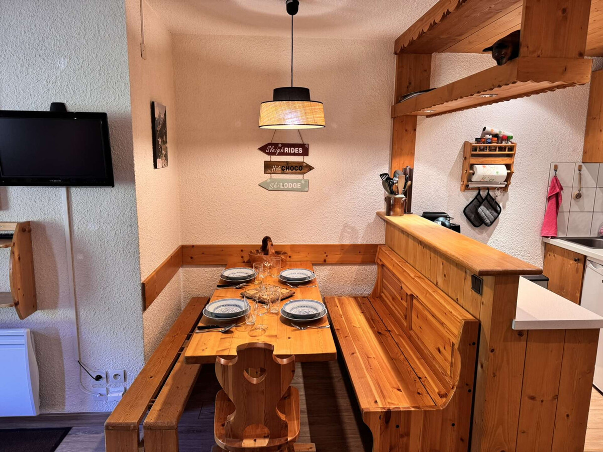 2 pièces 5 pers. au pied des pistes, Valmorel - Photo 2