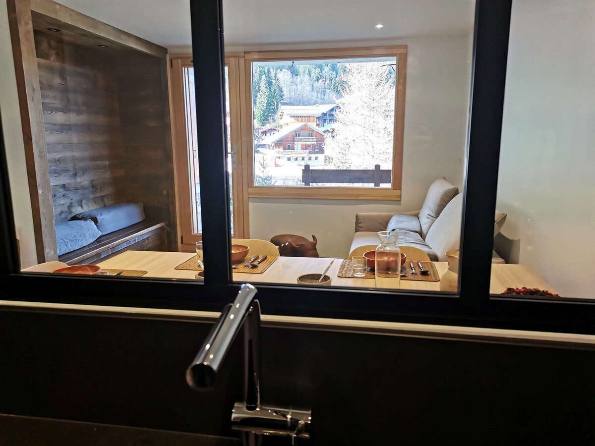 Appartement 7 pers., skis aux pieds, terrasse pistes - Photo 8