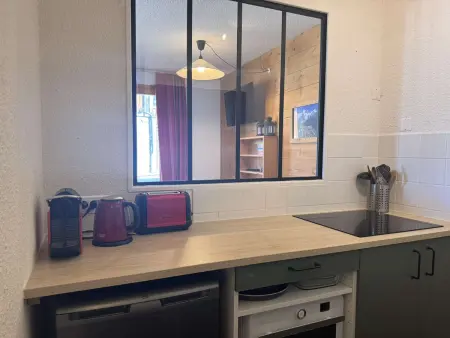 2P aux pieds des pistes avec terrasse, Les Avanchers-Valmorel : photo 14