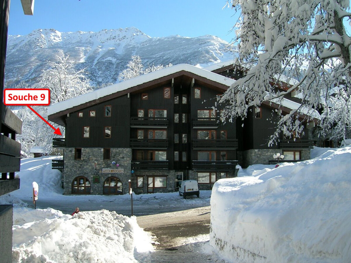 Appart 5 pers avec balcon et casier à skis aux Avanchers - Photo 8