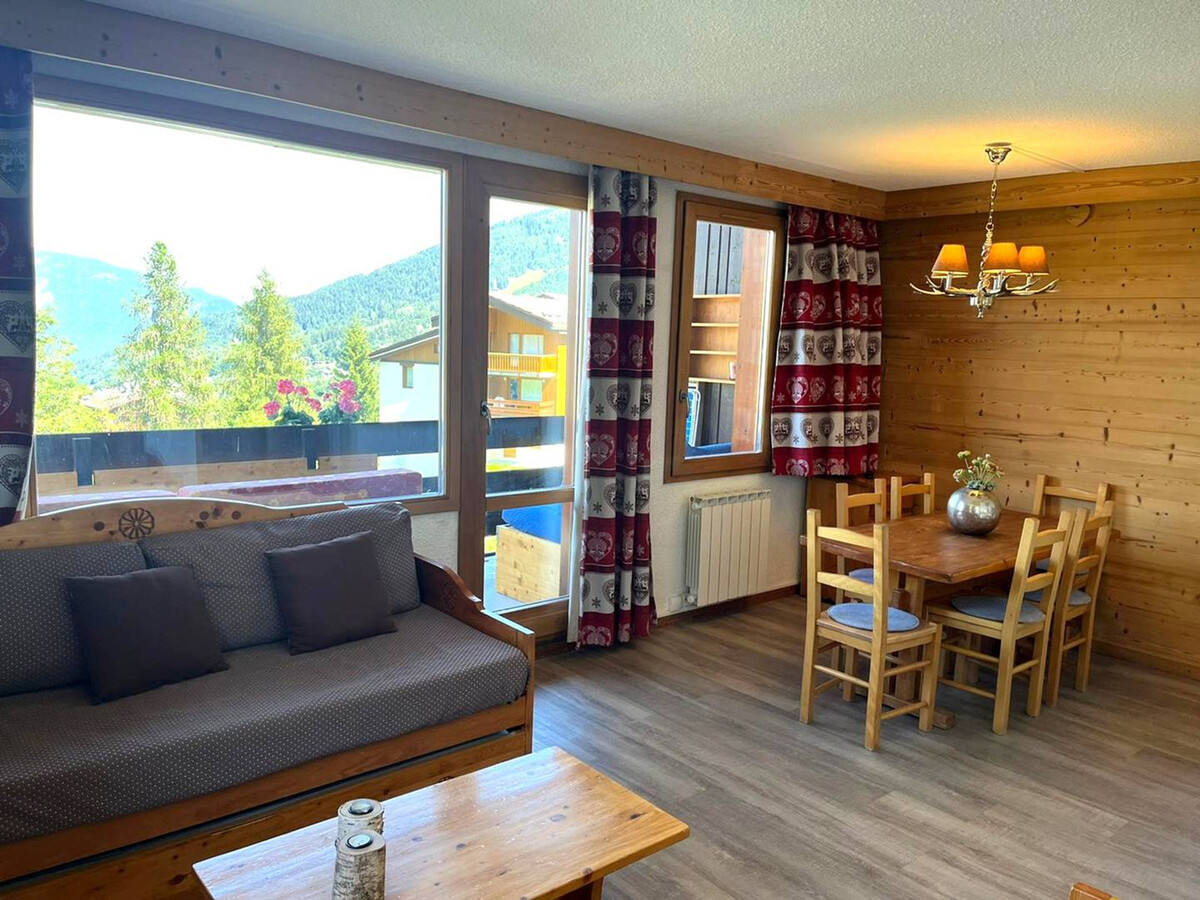 Appart 5 pers avec balcon et casier à skis aux Avanchers - Photo 12