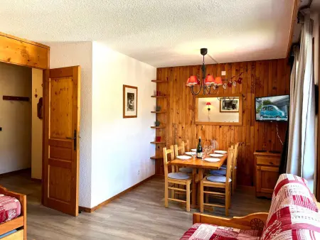 Location appartement à Les Avanchers Valmorel, Spacieux 2 pièces proche pistes, confortable pour 4 à 6 pers.
