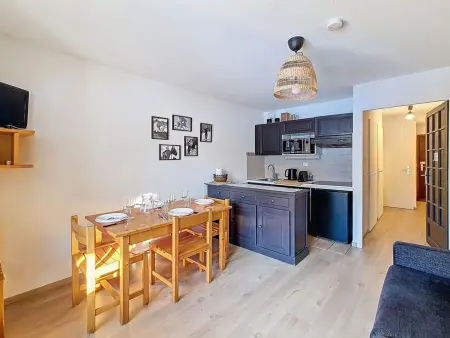 Appartement 29 m² avec balcon sud-ouest, à 100 m des pistes à Saint-Martin-de-Belleville : photo 2