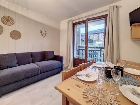 Appartement 29 m² avec balcon sud-ouest, à 100 m des pistes à Saint-Martin-de-Belleville : photo 4