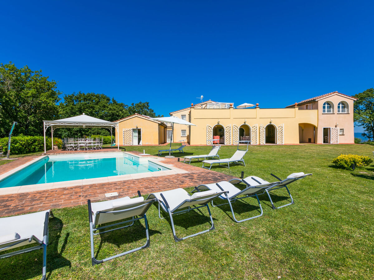 Villa Poggio al Pruno – 14 pers., piscine, vue mer - Photo 1