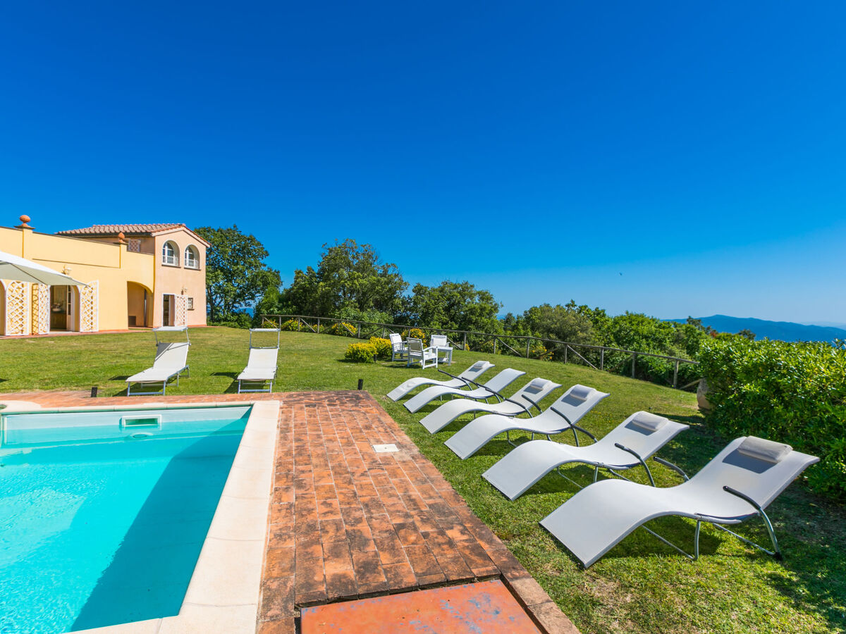 Villa Poggio al Pruno – 14 pers., piscine, vue mer - Photo 13