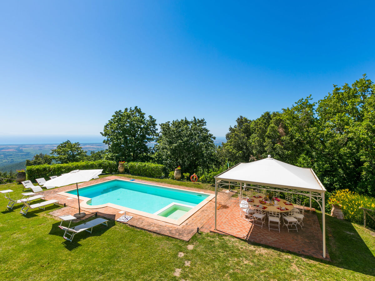 Villa Poggio al Pruno – 14 pers., piscine, vue mer - Photo 16