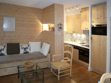 Duplex 7 pers. avec balcon sud-ouest aux Orres 1650 : photo 2