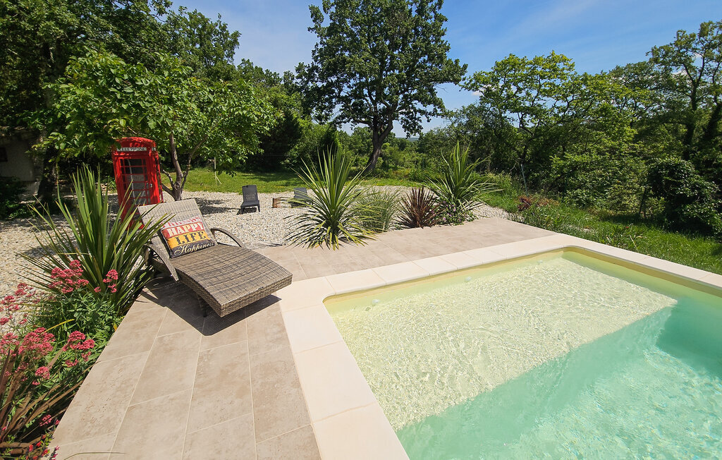 Maison 5 pers. avec piscine privée à Barjac - Photo 1